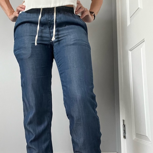 Lole | denim jogger | dark wash | size small - Picture 3 of 8